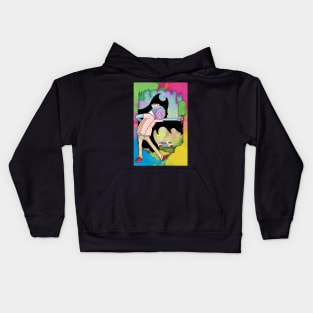 Playful Predator Kids Hoodie